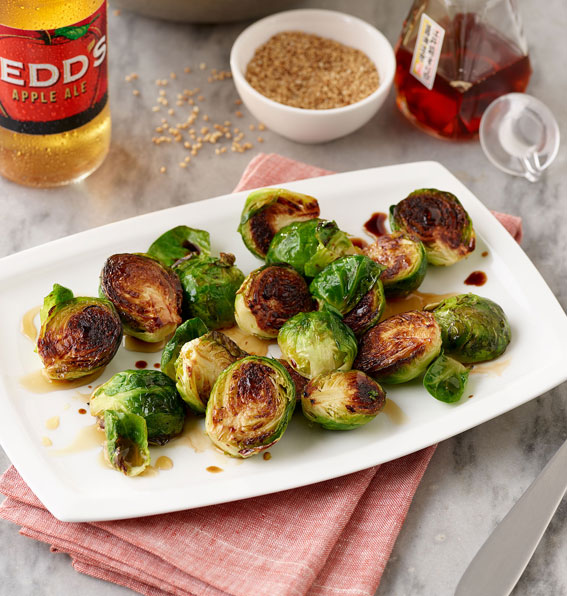 SESAME ROASTED BRUSSEL SPROUTS SESAME ROASTED BRUSSEL SPROUTS